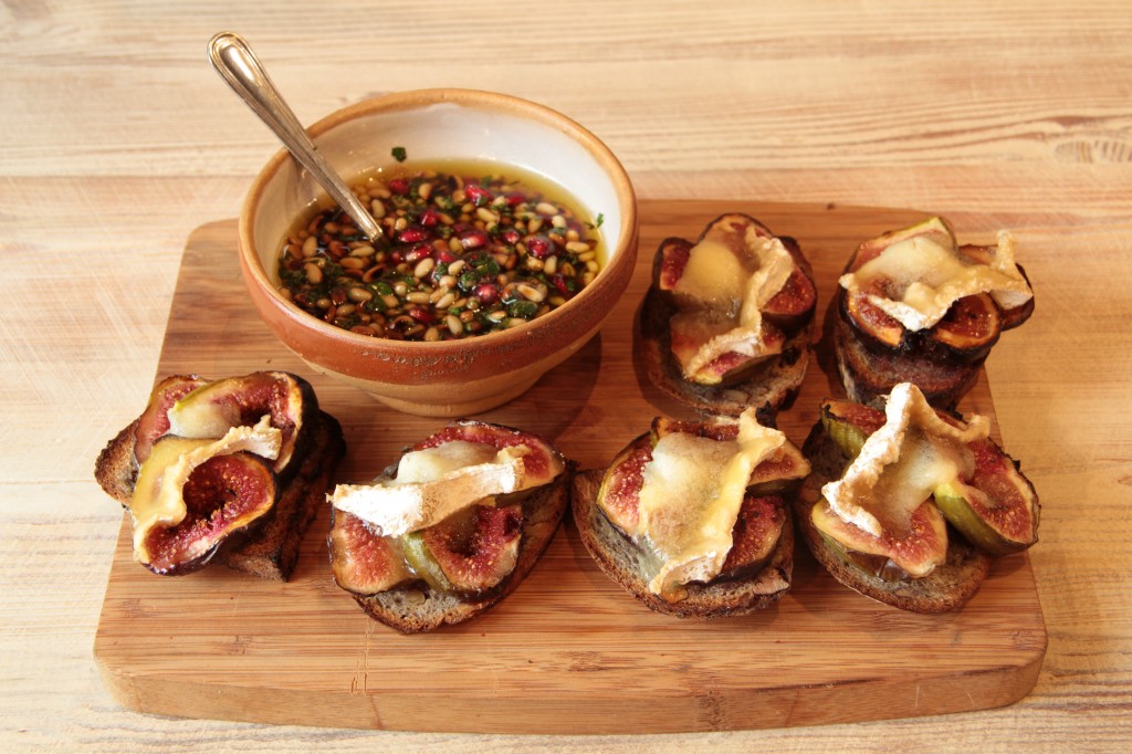 Tartines de higo y queso de cabra (1)