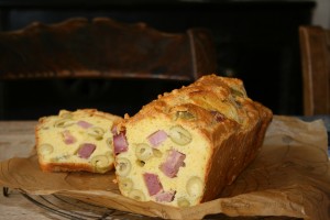 cake olives jambon